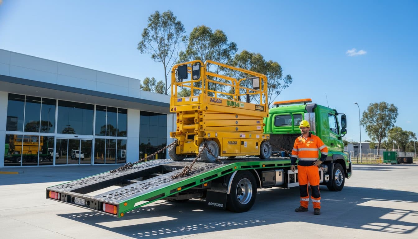 Professional Scissor Lift Transport Service: SE QLD’s Reliable Machinery Relocation Guide