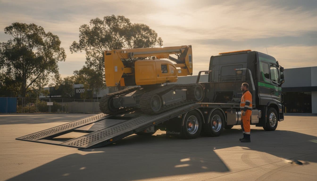 Expert Boom Lift Transport in Logan: Safe & Reliable Machinery Relocation