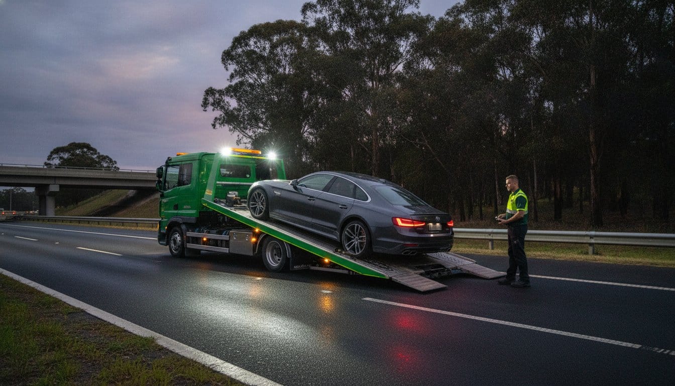 After Hours Prestige Car Towing in Logan: Expert Care for High-Value Assets