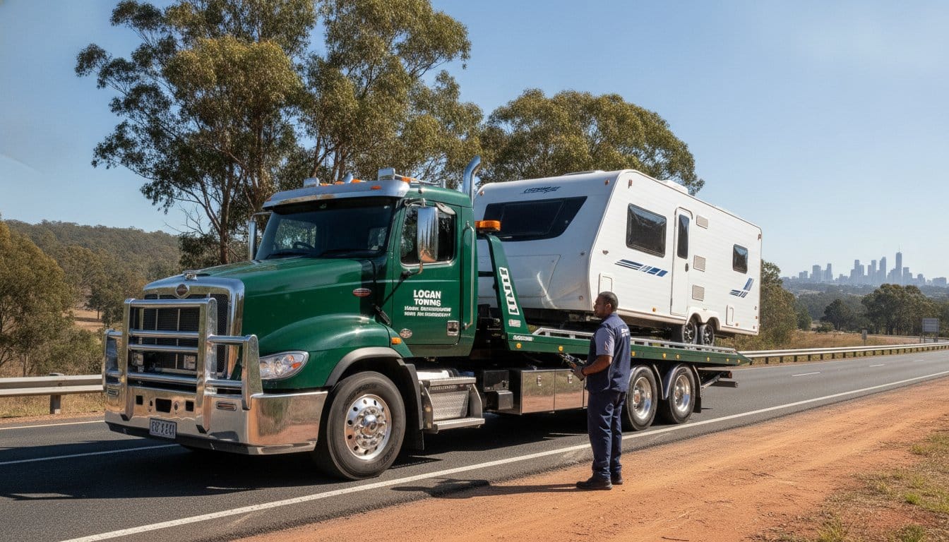 Expert Caravan Towing Logan: Damage-Free Relocation & Recovery