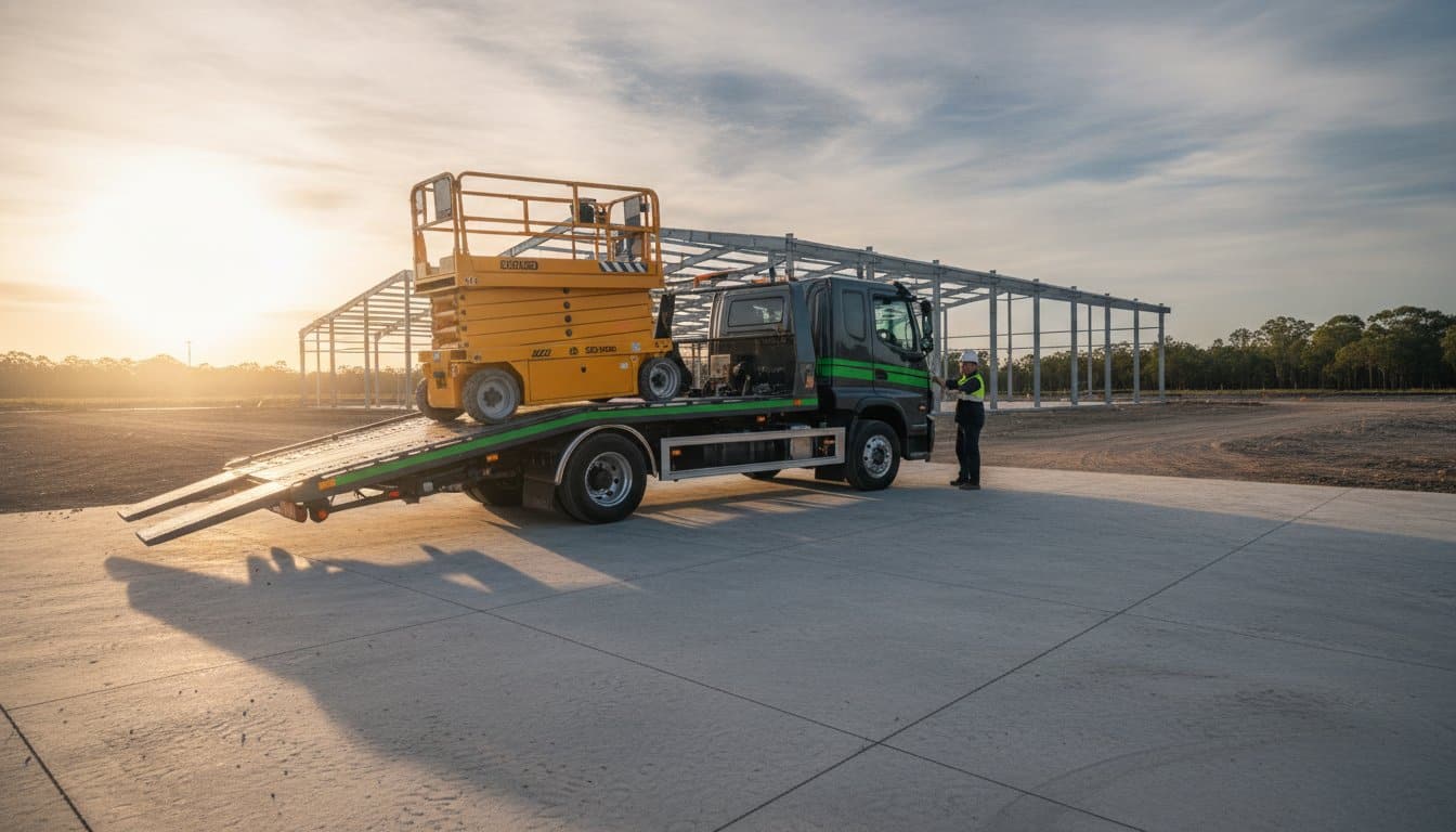 Scissor Lift Transport Service: SE QLD’s Expert Machinery Movers