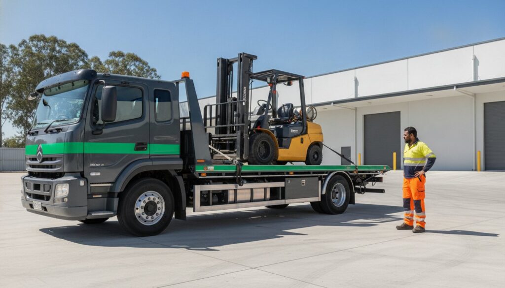 Professional Forklift Transport Stapylton: Meticulous Machinery Relocation in 2026