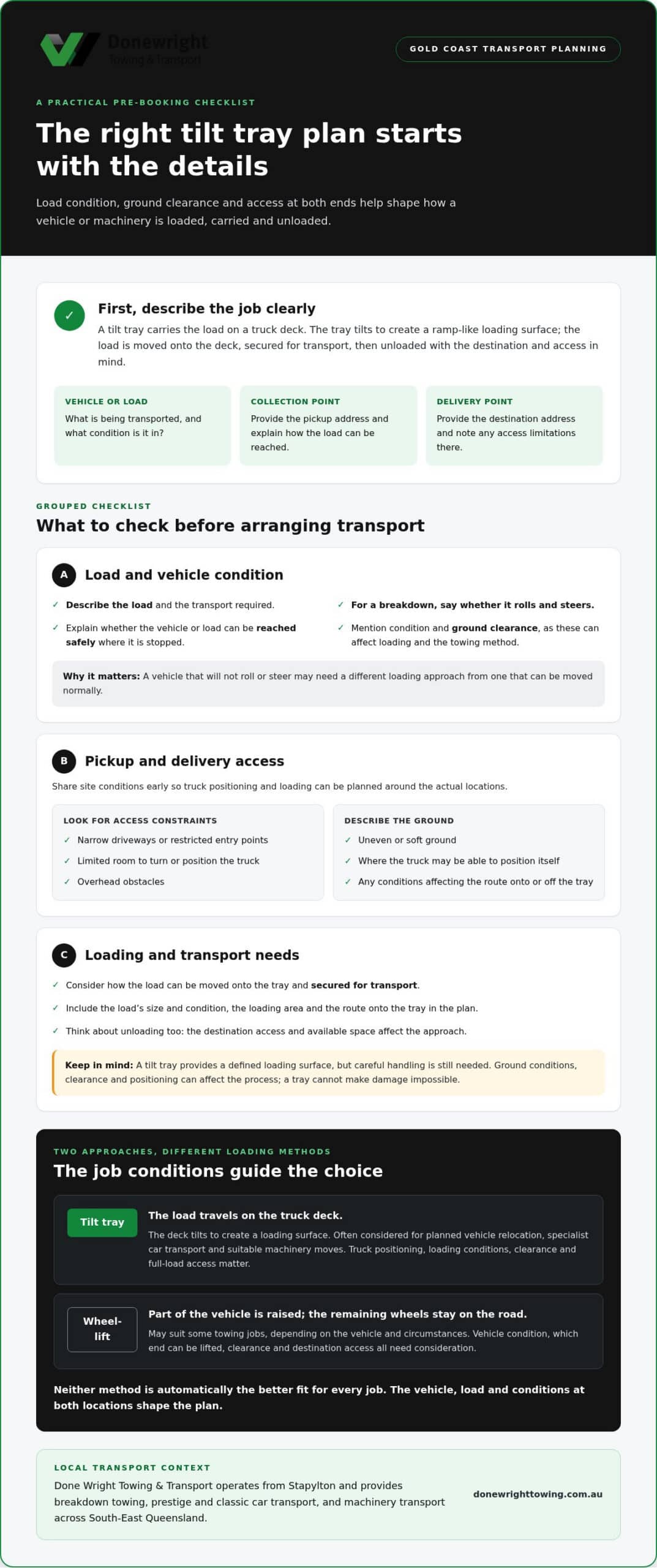 Tilt Tray Towing Gold Coast: Safe, Specialist Vehicle Transport in 2026